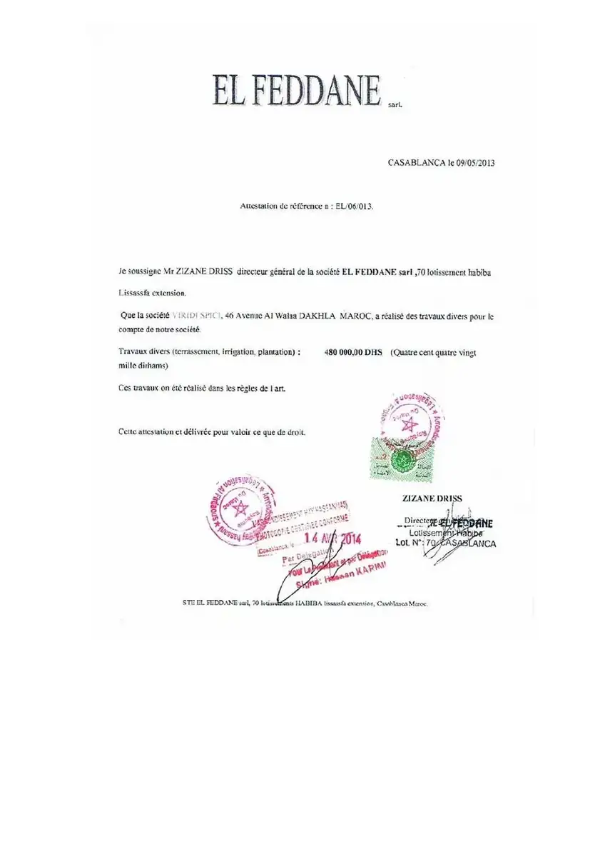 Attestation 8